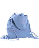 Chanel drawstring with hood