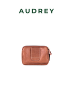 A10 AUDREY Premium Leather Belt Bag Brown