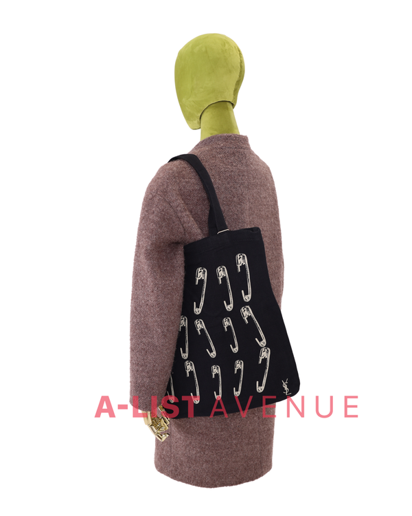 YSL Tote Bag Pin Design