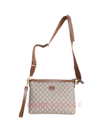 Gucci GG Supreme Coated Canvas  Clutch/ Sling Bag