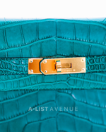 Hermes Kelly Depeche Malachite 25 GHW