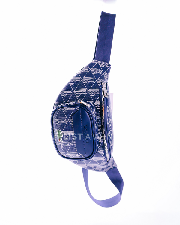 Lacoste The Blend Monogram Canvas Belt Bag