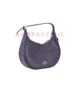 Coach Emily Shoulder Bag In Signature Canvas Walnut/Black