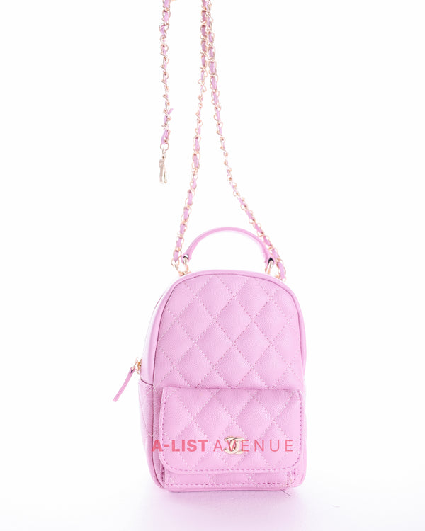 Chanel 3in1 Mini Backpack in Pink