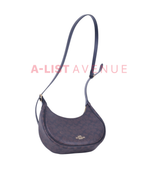 Coach Emily Shoulder Bag In Signature Canvas Walnut/Black