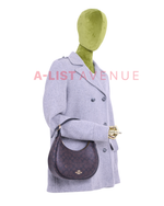 Coach Emily Shoulder Bag In Signature Canvas Walnut/Black