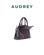 A13 AUDREY Premium Leather Bag Dark Brown