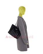Prada tote fur black