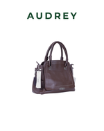 A13 AUDREY Premium Leather Bag Dark Brown