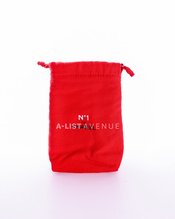 Chanel Drawstring Pouch Red