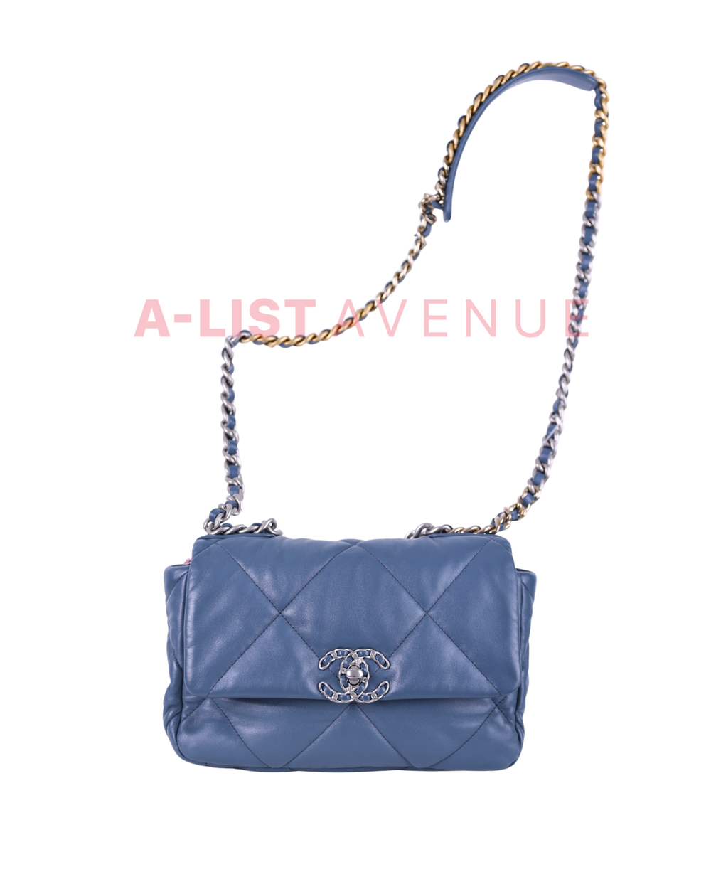Chanel 19 Lambskin Quilted Medium Flap