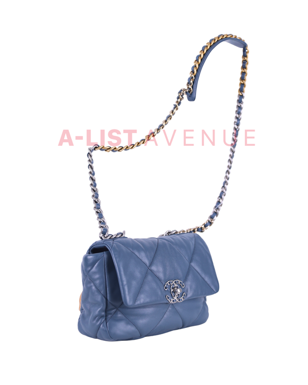 Chanel 19 Lambskin Quilted Medium Flap