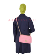 Chanel Pink Quilted Lambskin Medium boy Bag