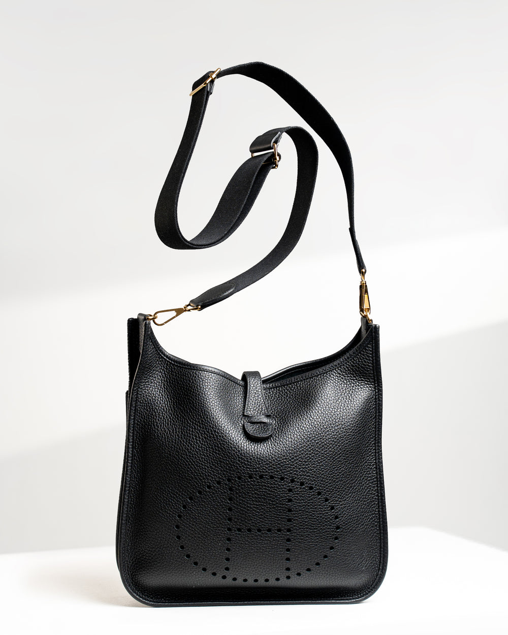 Hermes Evelyne III PM Noir/Black GHW