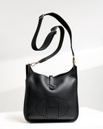 Hermes Evelyne III PM Noir/Black GHW