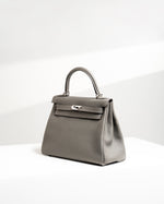 Hermes Kelly 28 Retourne Gray PHW