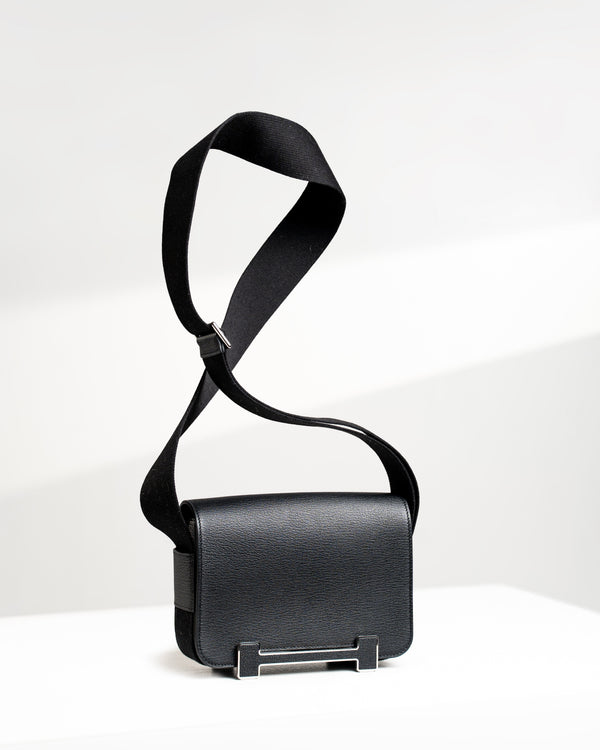 Hermes Geta Bag in Black PHW