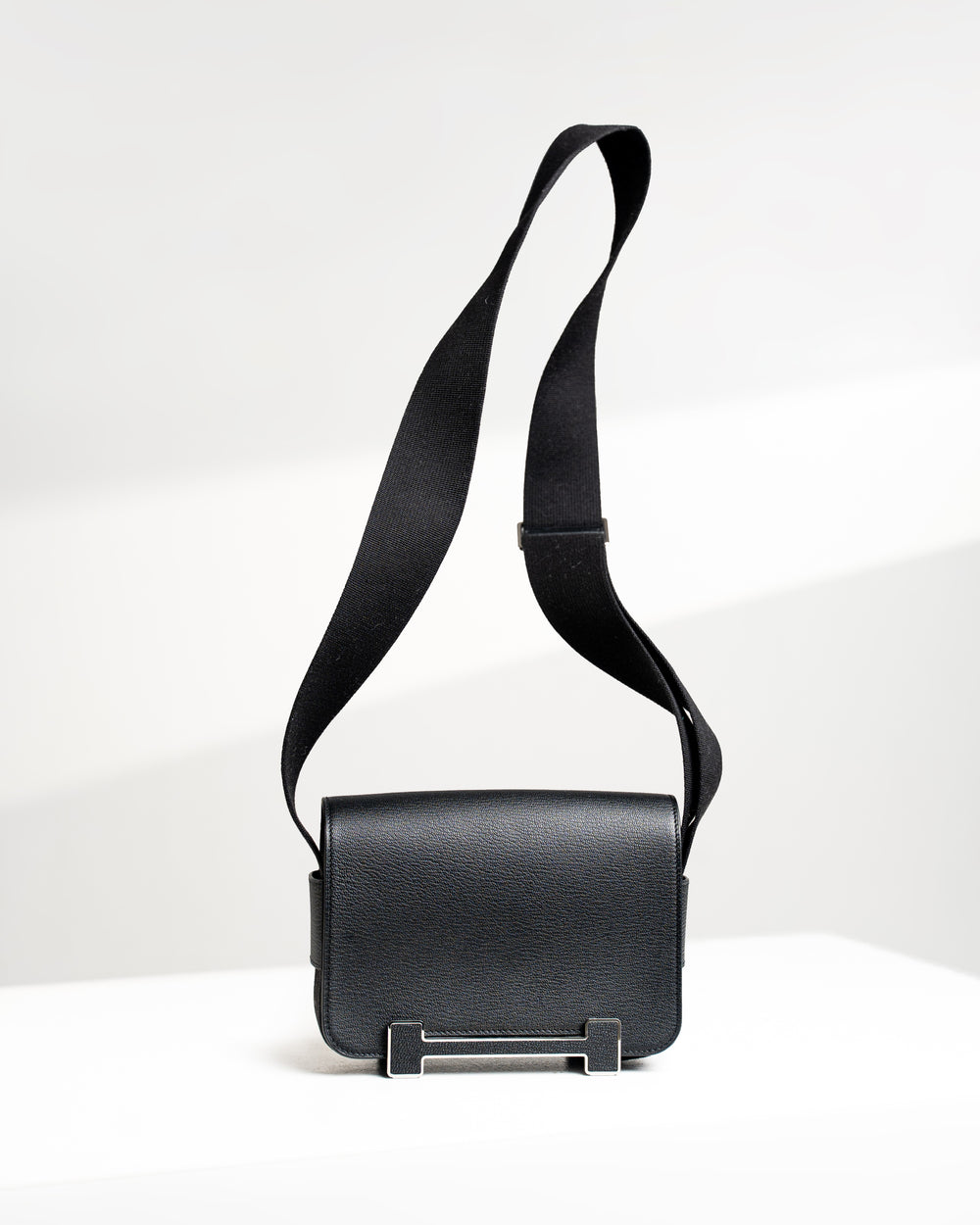 Hermes Geta Bag in Black PHW
