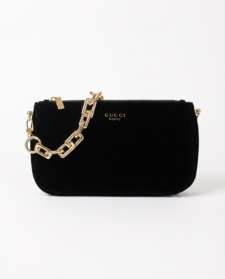 Gucci Velvet Shoulder Bag